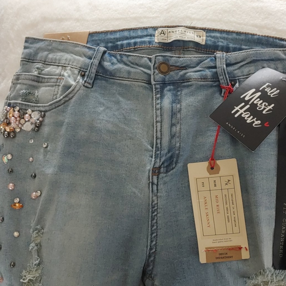 NWT unique jeans
